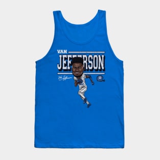 Van Jefferson Los Angeles R Cartoon Tank Top